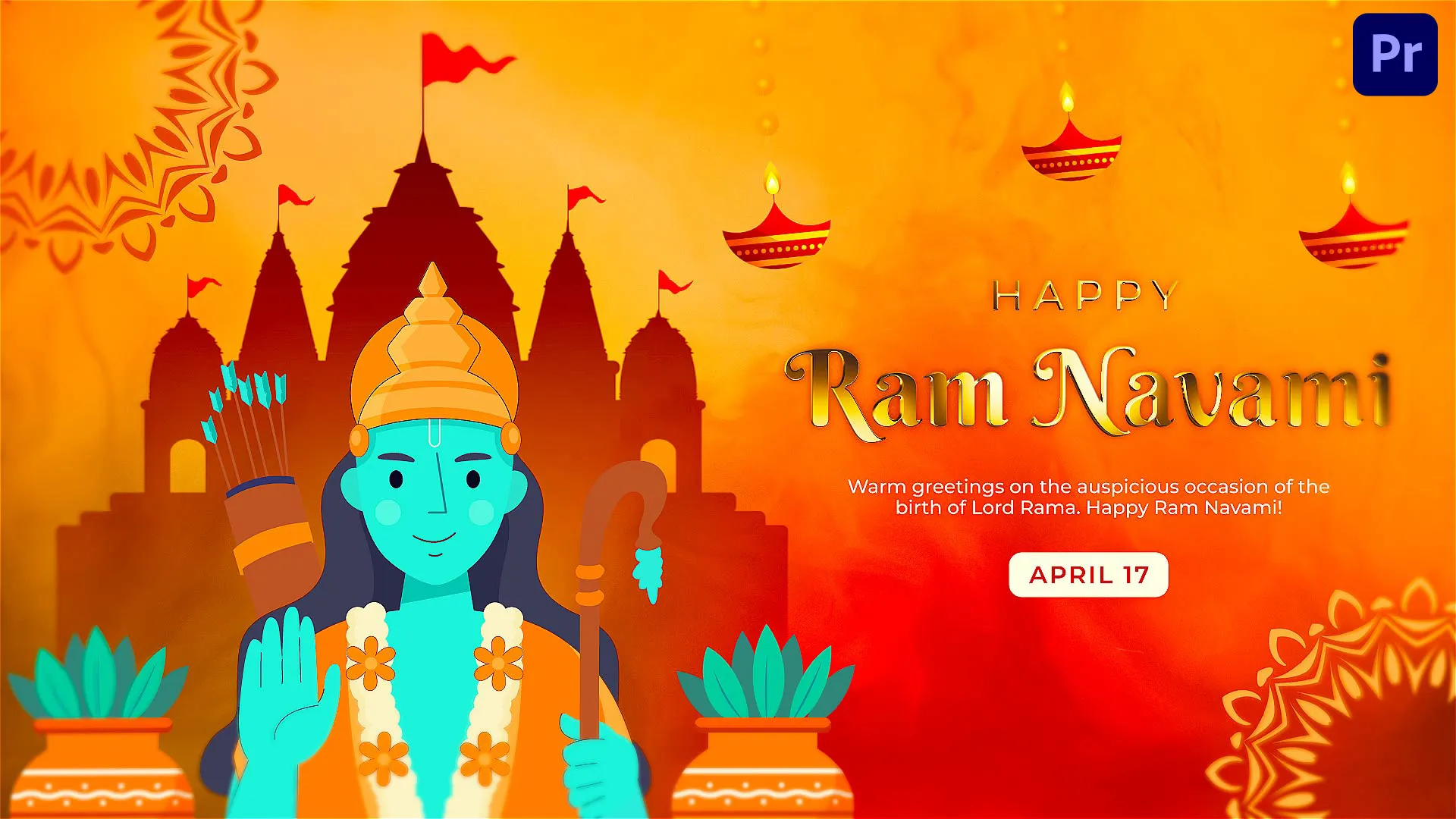 Shri Ram Navami Wishes Intro